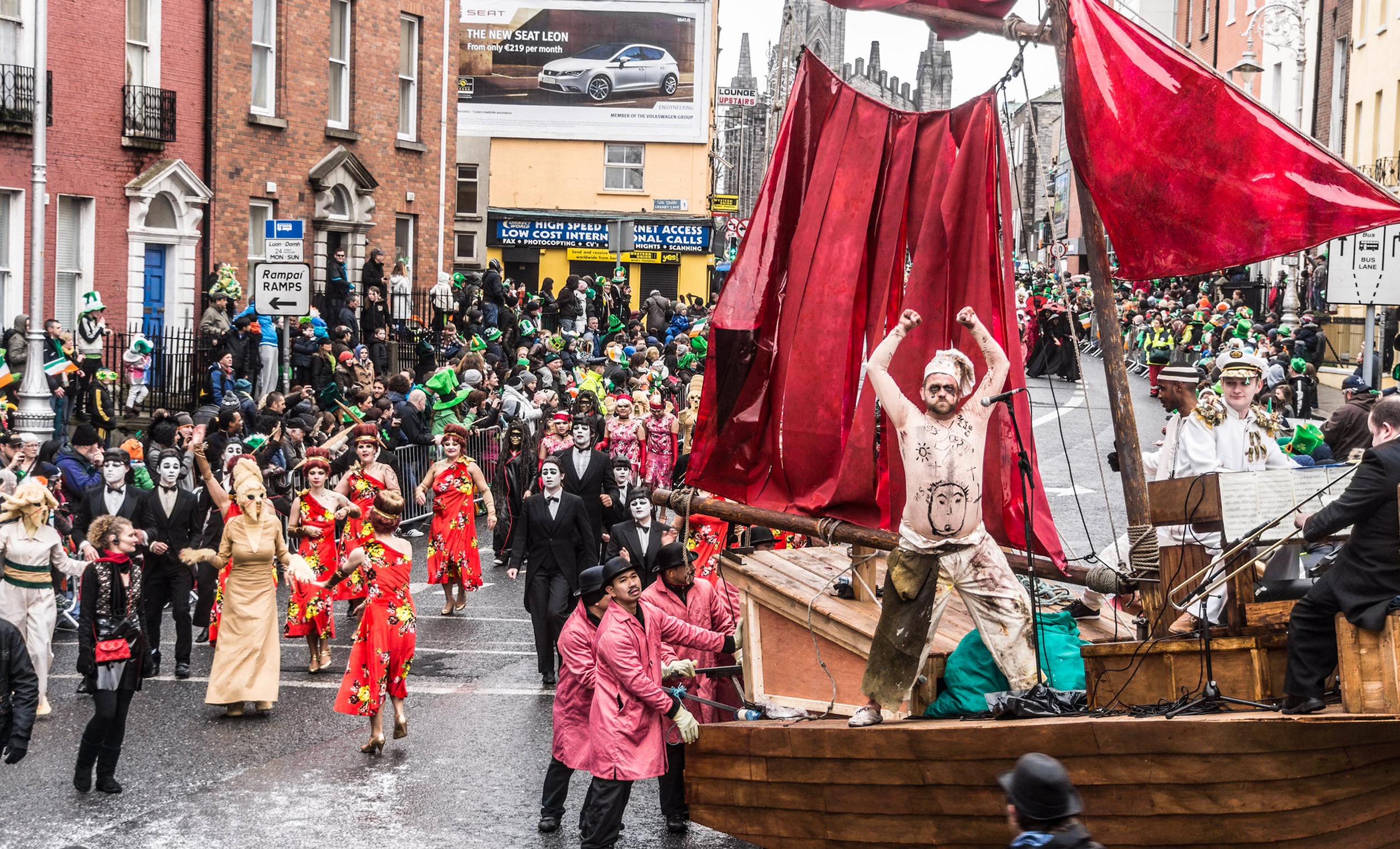 SAINT PATRICK FESTIVAL: PRODUCTION DESIGNER AND CO ARTISTIC DIRECTOR