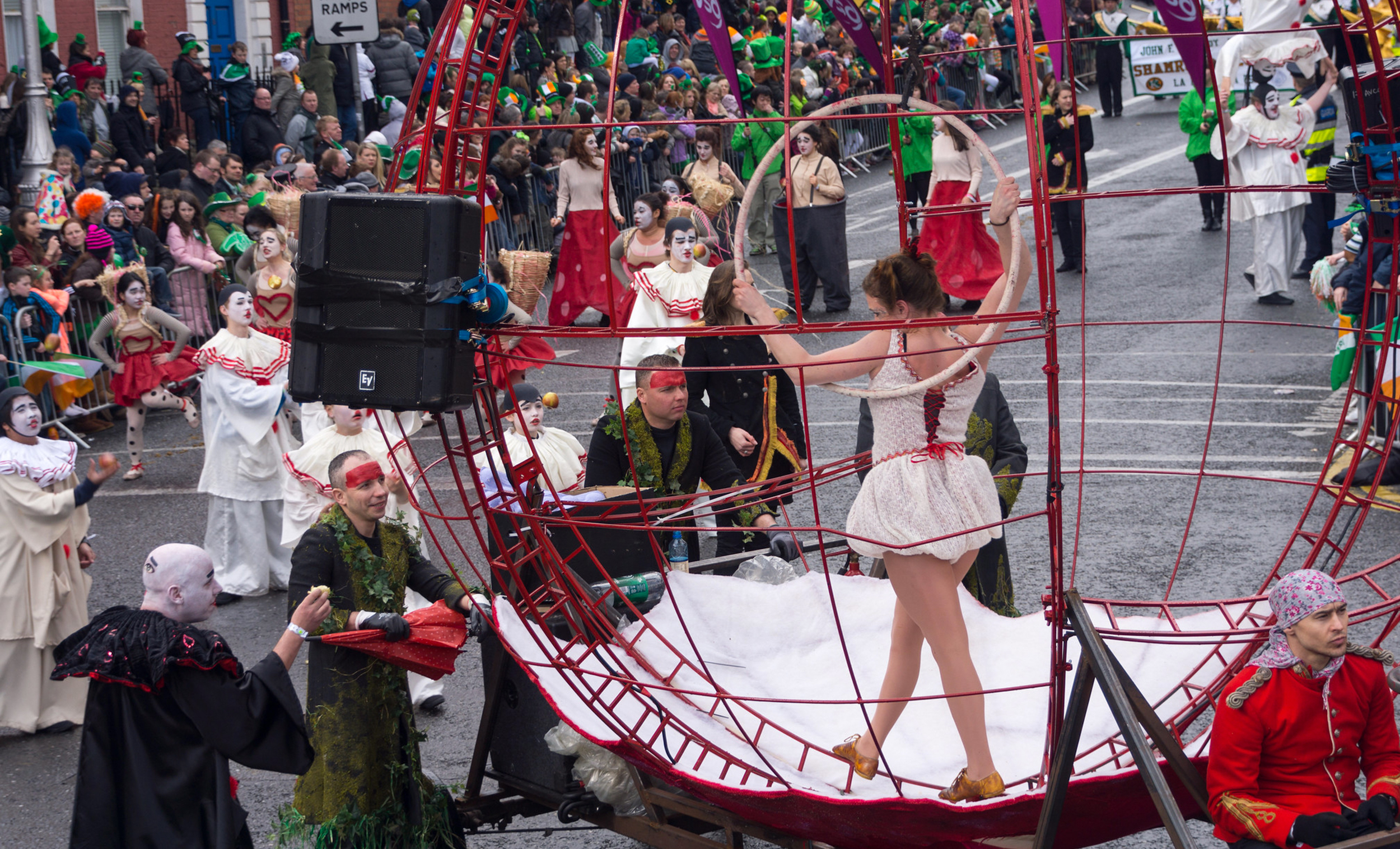 SAINT PATRICK FESTIVAL: PRODUCTION DESIGNER AND CO ARTISTIC DIRECTOR